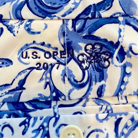 RLX Mens Golf 4 Way Stretch Aquatic Print Shorts Size 33 NWT - Picture 5 of 13